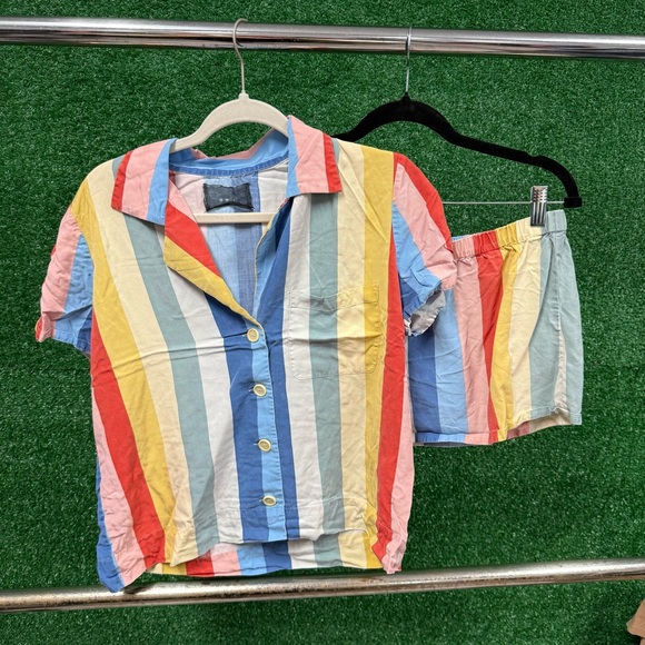 Reformation Other - Reformation Colorful Striped Set